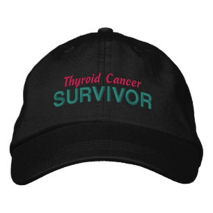 Thyroid Cancer Survivor Embroidered Hat