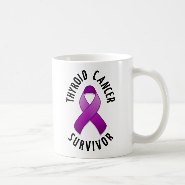 Thyroid Cancer Survivor Mug (Right)