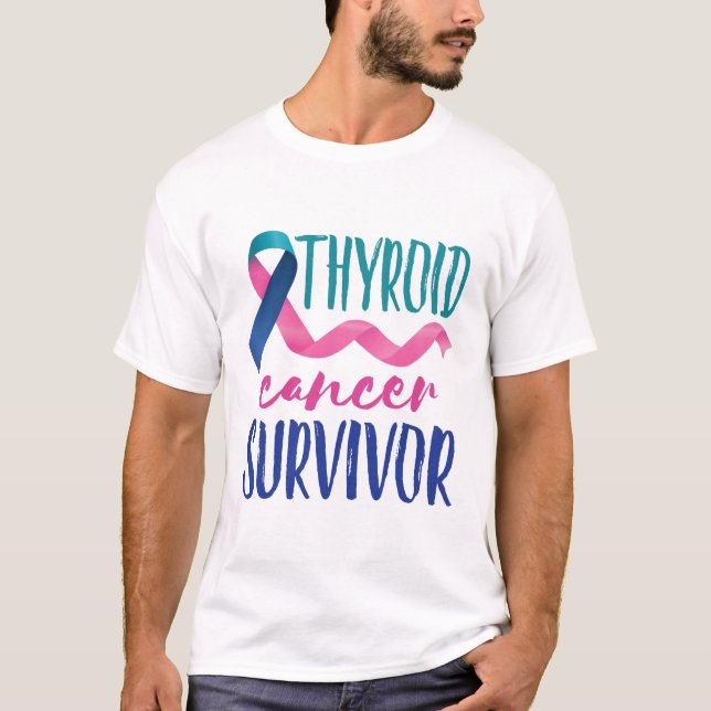 Thyroid Cancer Survivor T-Shirt (Front)