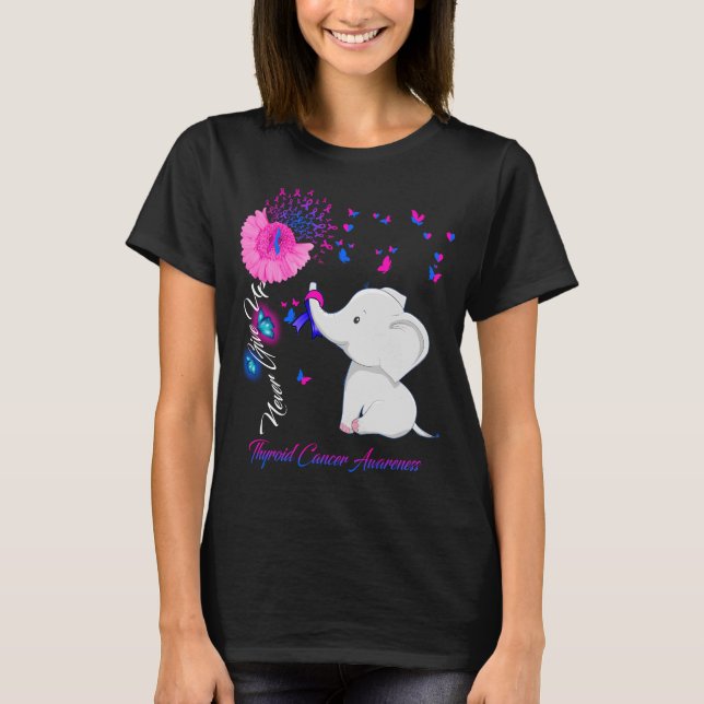 Thyroid Cancer T-Shirt (Front)