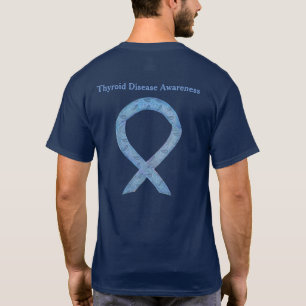 Thyroid Disease Awareness Paisley Ribbon TShirt