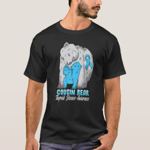Thyroid Disease Child Awareness Cousin Bear Suppor T-Shirt