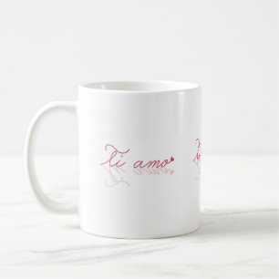 Ti amo (I love you) Italian Coffee Mug