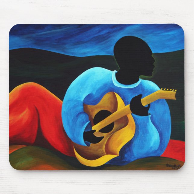 Ti-Jean le guitariste 2008 Mouse Mat (Front)