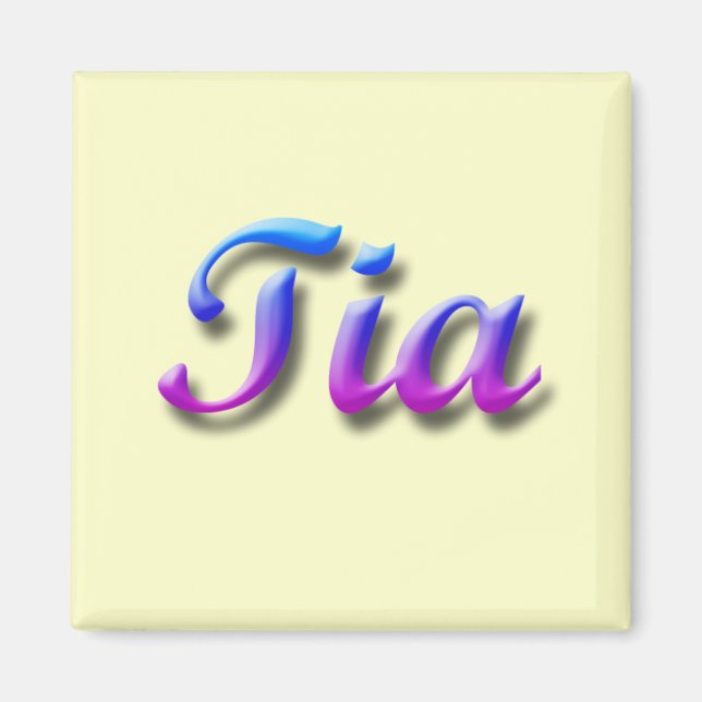 Tia_Name Magnet (Front)