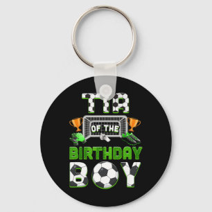 Tia Of The Birthday Boy Soccer Family Matching Par Key Ring