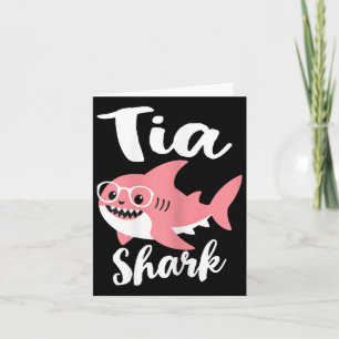 Tia Shark Mother's Day Grandma Funny  Card