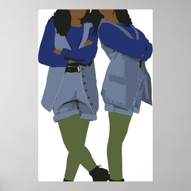 Tia Tamera Sister Sister Poster (Front)