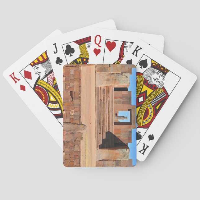 Tiahuanaco, Bolivia Playing Cards (Back)