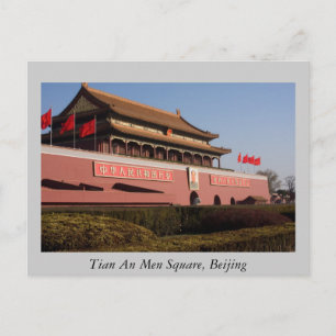 Tian An Men Square, Beijing Postcard