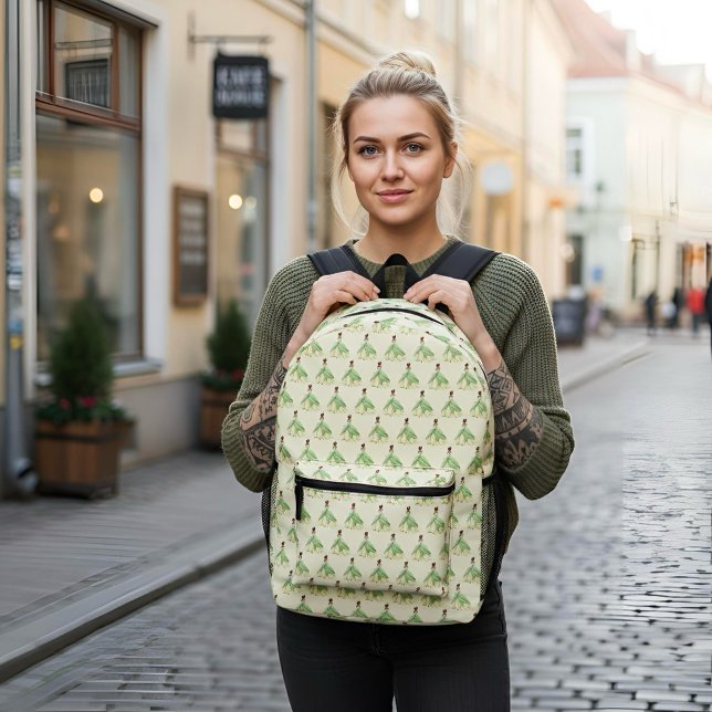 Tiana Printed Backpack (Creator Uploaded)