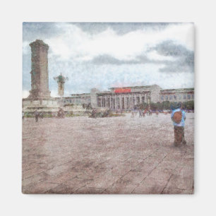 Tiananmen square in Beijing Magnet