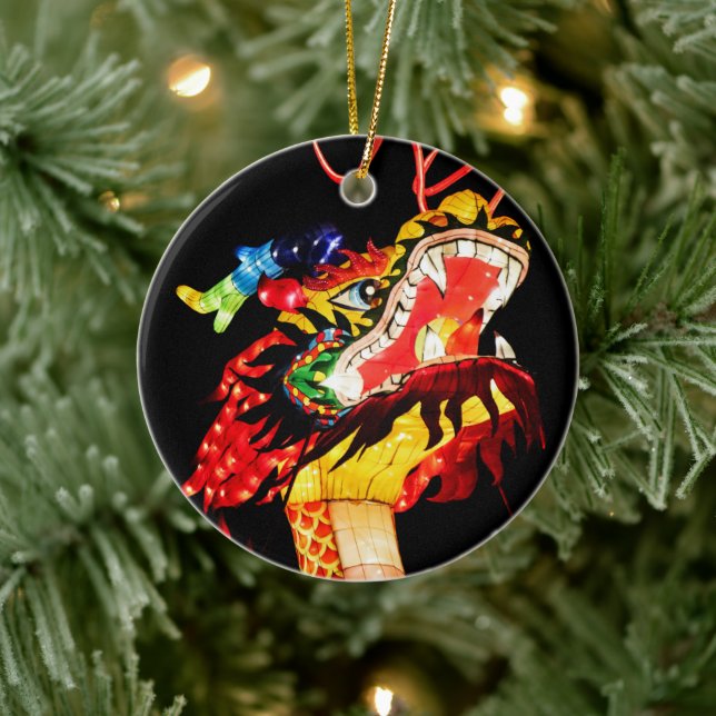 Tianlong Dragon Ceramic Tree Decoration (Tree)