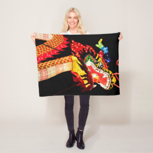 Tianlong Dragon Fleece Blanket
