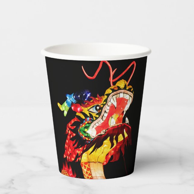Tianlong Dragon Paper Cups (Front)