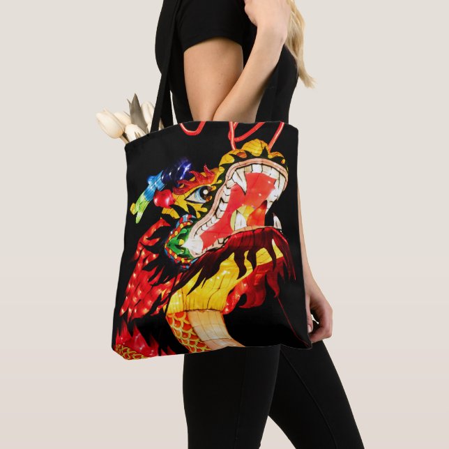 Tianlong Dragon Tote Bag (Close Up)