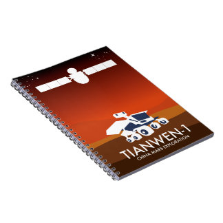 Tianwen-1 China space art Notebook