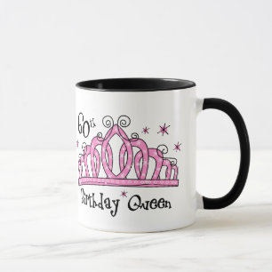Tiara 60th Birthday Queen LT Mug