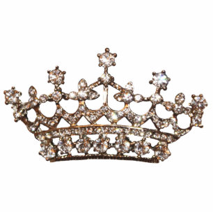 Tiara and Gems Sculpture Standing Photo Sculpture