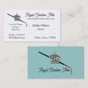 Tiara ARTIST Business Cards