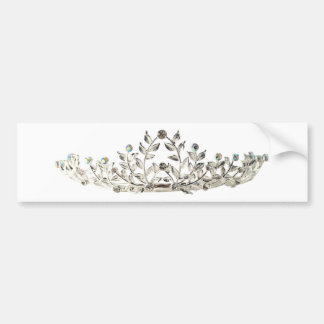 Tiara Bumper Sticker