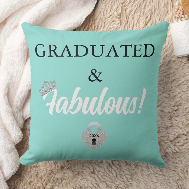 Tiara Party Graduation Celebration Party Decor Cushion (Blanket)