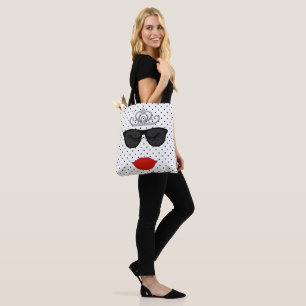 Tiara Party Where's My Lipstick Tote Bag