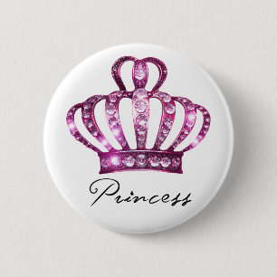 Tiara Princess Buttons
