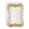 Tiara Princess Sweet 16 Pink Gold White Invite