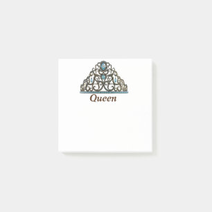 Tiara Queen  Crown Post-it Notes