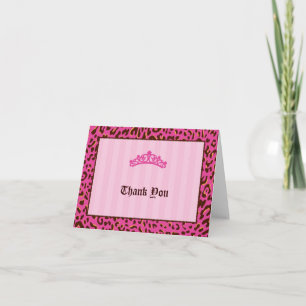 Tiara Thank You Card