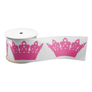 Tiaras and Crowns Satin Ribbon