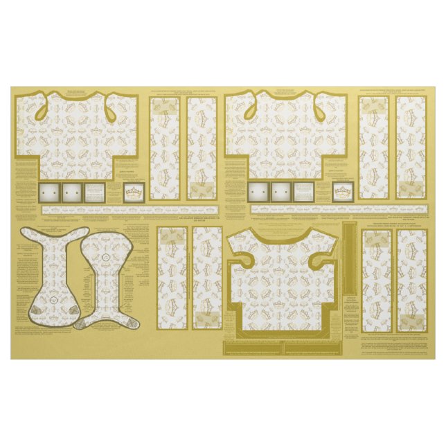 tiaras Yorkie clothes sewing pattern fabric (Yard)