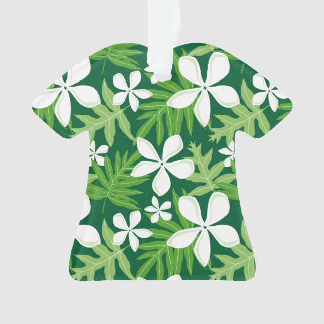 TIARE (GREEN) ORNAMENT (Front)