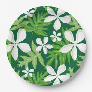 TIARE (GREEN) PAPER PLATE
