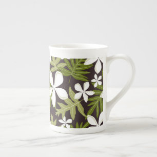 TIARE (OLIVE COMBO) BONE CHINA MUG