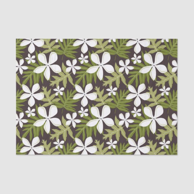 TIARE (OLIVE COMBO) TISSUE PAPER (Front)