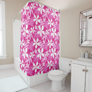 TIARE (PINK) SHOWER CURTAIN