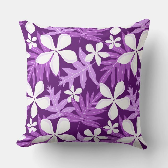 TIARE (PURPLE) CUSHION (Front)