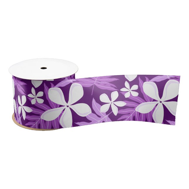 TIARE (PURPLE) SATIN RIBBON (Spool)