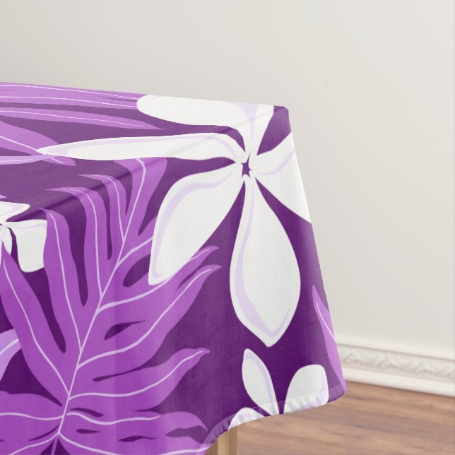 TIARE (PURPLE) TABLECLOTH (In Situ)