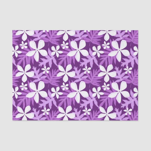 TIARE (PURPLE) TISSUE PAPER (Front)