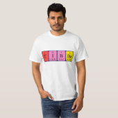Tibbe periodic table name shirt (Front Full)