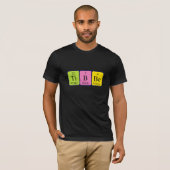 Tibbe periodic table name shirt (Front Full)