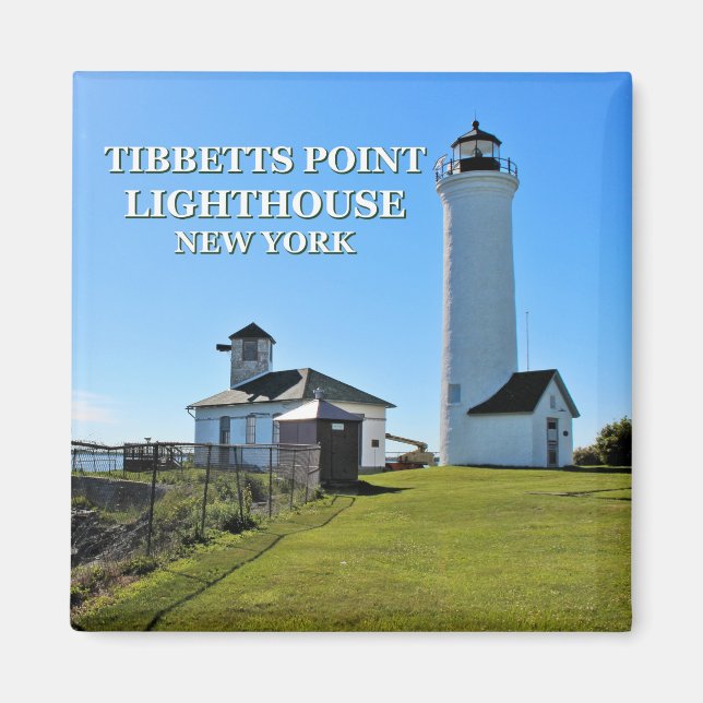 Tibbetts Point Lighthouse, New York Magnet (Front)