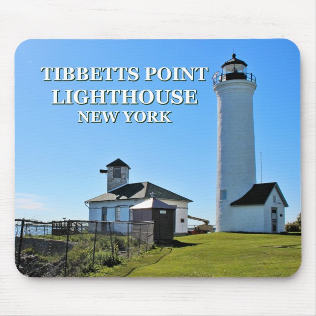 Tibbetts Point Lighthouse, New York Mousepad (Front)