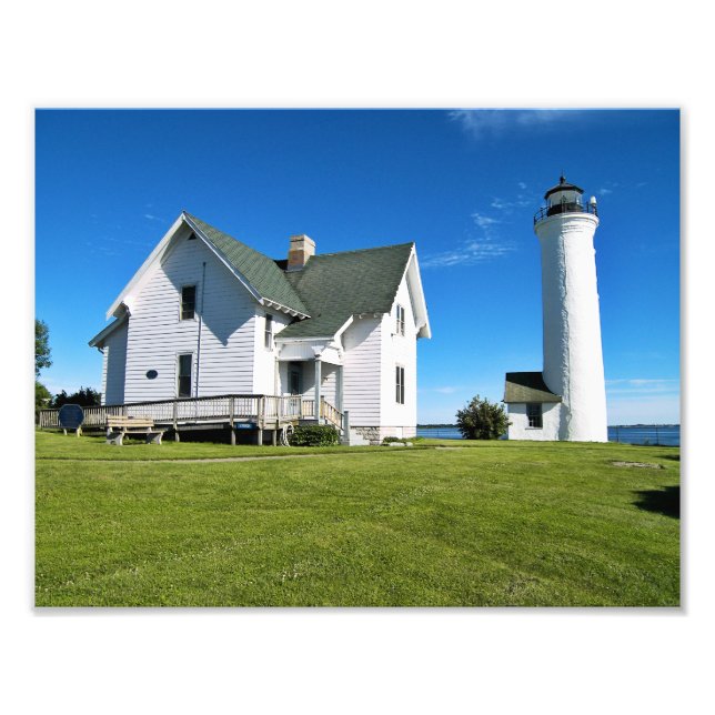 Tibbetts Point Lighthouse, New York Photo Print (Front)