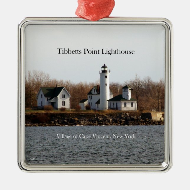 Tibbetts Point Lighthouse ornament (Front)