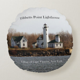 Tibbetts Point Lighthouse sround pillow