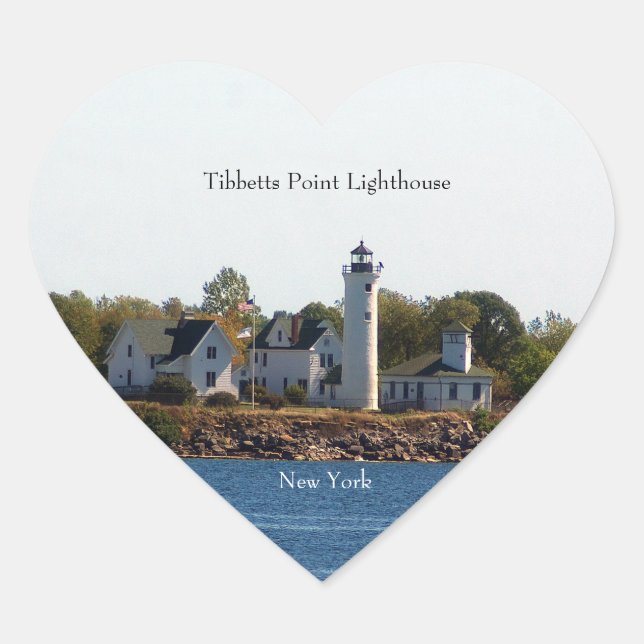 Tibbetts Point Lighthouse sticker Ver2 (Front)